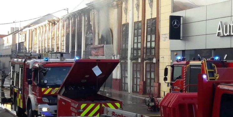 آتش‌سوزی مرگبار در اسپانیا