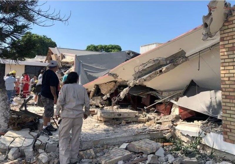 ۹ کشته و ۴۰ زخمی بر اثر فروریختن سقف کلیسا در مکزیک