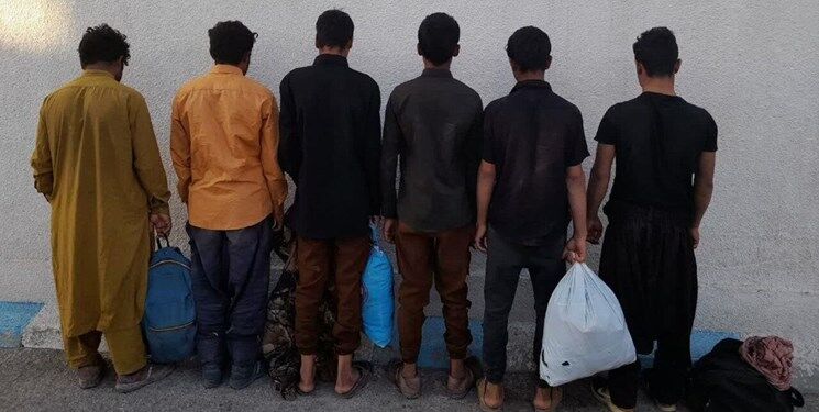 دستگیری تعداد قابل توجهی از کارگران غیرمجاز افغانستانی در کرمانشاه