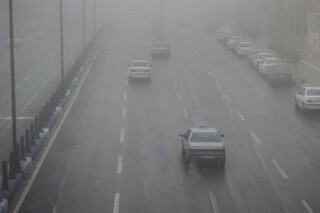 مه گرفتگی در محور درگز - قوچان باعث کاهش دید رانندگان شده است