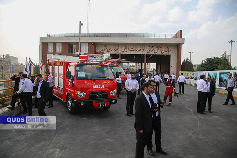 گزارش تصویری I افتتاحیه ایستگاه آتش نشانی 55