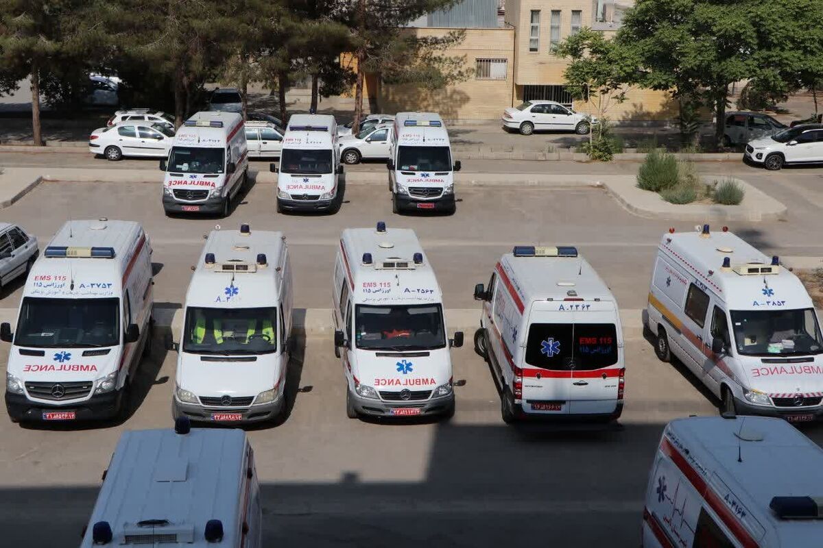 ۸۵ دستگاه آمبولانس در اصفهان نیازمند بازسازی است