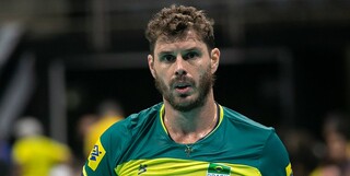 والیبال انتخابی المپیک| کاپیتان تیم ملی برزیل: می‌دانستیم ایران از سرویس‌های خوبی استفاده می‌کند