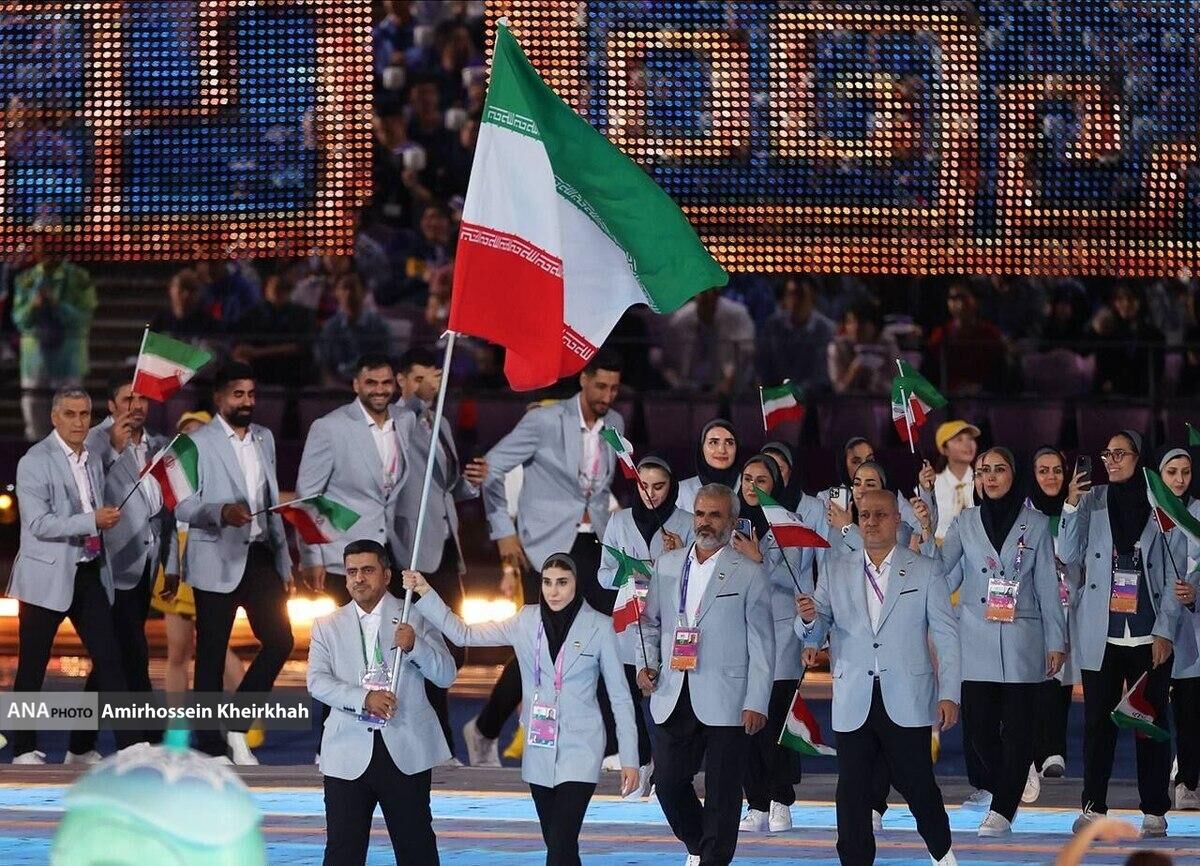 بازی‌های آسیایی هانگژو| کاروان ایران در رتبه هفتم ایستاد