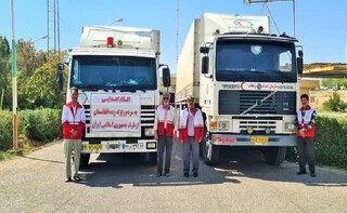 ۴۰ تن آرد اهدایی ایران به مناطق زلزله زده افغانستان ارسال شد