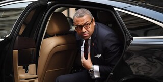 بعد از شلیک موشک‌های مقاومت؛ فرار وزیر خارجه انگلیس هنگام فعال شدن آژیرهای خطر در فلسطین اشغالی