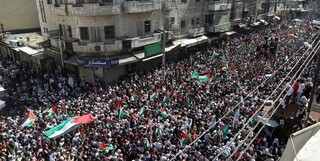 تظاهرات ده‌ها هزار نفر در سراسر جهان علیه بمباران غزه توسط رژیم صهیونیستی
