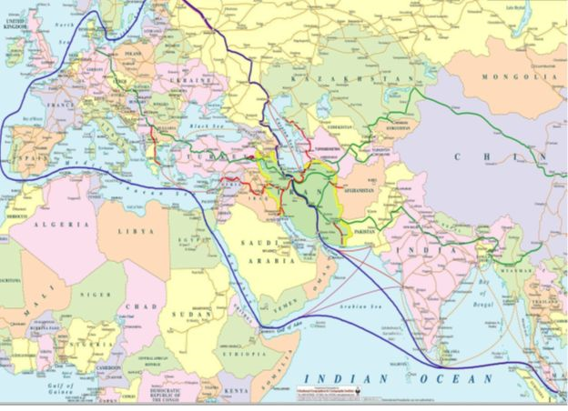 ایران چهارراه ترانزیتی منطقه غرب آسیا/نگاهی به ظرفیت های ترانزیتی ایران