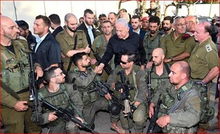 لغو سخنرانی نتانیاهو در پی ناسزاگویی نظامیان به وی