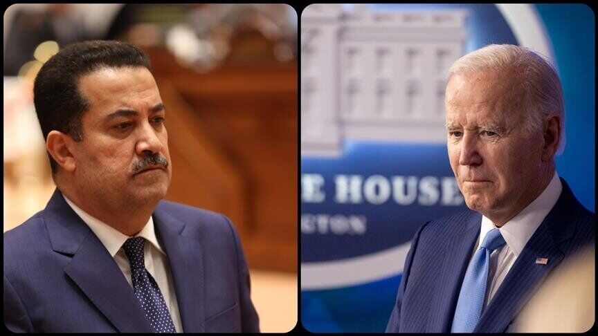 «بایدن» و نخست‌وزیر عراق گفتگو کردند