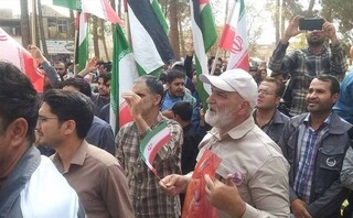 زنجانی‌ها علیه اسرائیلی‌ها به پا ‌خاستند/ رجزخوانی کلامی‌زنجانی برای‌ رژیم صهیونیستی