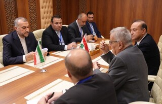 دیدار وزیران خارجه ایران و لبنان