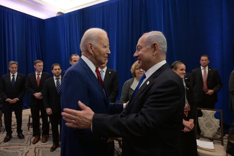 دیدار بایدن و نتانیاهو در تل‌آویو