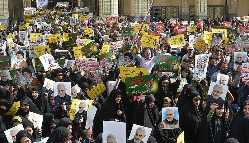 تجمع سراسری مردم ایران در اعلام انزجار از جنایات رژیم غاصب صهیونیستی/‌ «نه سازش، نه تسلیم نبرد با اسرائیل» 