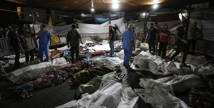 واکنش‌های جهانی به نسل‌کشی صهیونیست‌ها در بیمارستان المعمدانی غزه