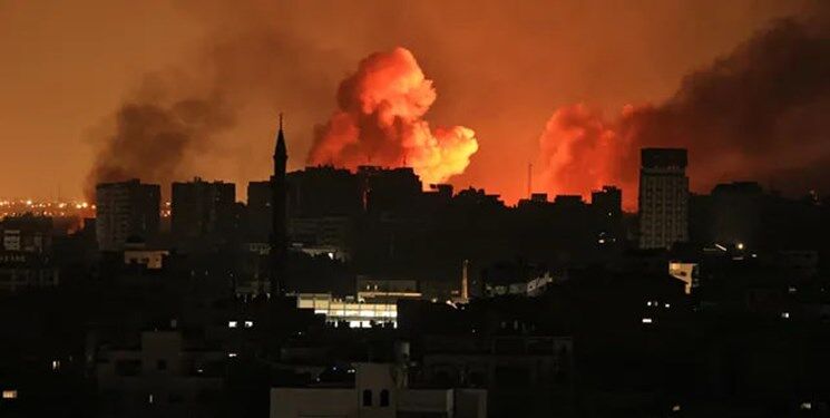 ده‌ها شهید در حملات یک ساعت اخیر صهیونیست‌ها به غزه