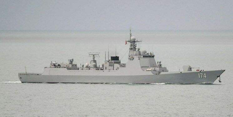 استقرار ۶ کشتی جنگی چین در غرب آسیا همزمان با تشدید تنش در منطقه