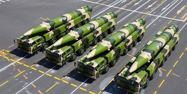 پنتاگون: خطر ۱۰۰۰ کلاهک و موشک اتمی چین آمریکا را تهدید می‌کند