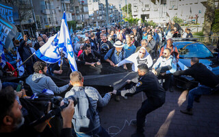 تظاهرات مجدد شهرک‌‎نشینان در تل آویو علیه کابینه نتانیاهو