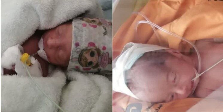 تولد سه‌قلوها در اولین زایمان مادر ۳۰ ساله قمی