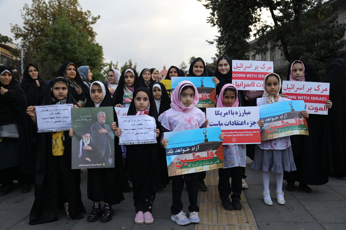 همنواعی مادران گیلانی با دلهای داغدیده مادران فلسطینی