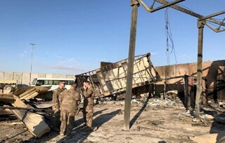 ارسال گسترده تانک و تجهیزات به پایگاه «عین‌الاسد» در غرب عراق