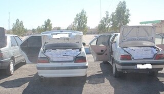 توقیف۱۵ خودرو شوتی حامل قاچاق سوخت در کرمان