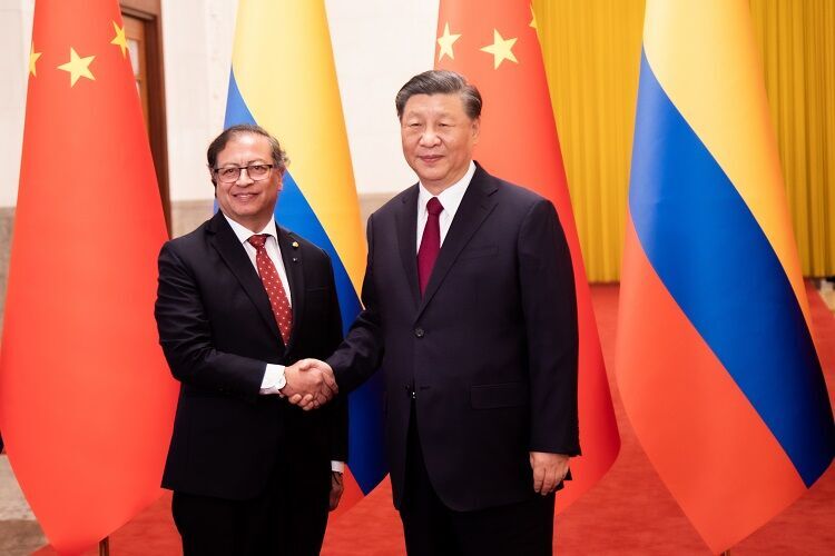 اراده کلمبیا و چین برای ارتقای روابط دو جانبه به مشارکت راهبردی/ امضای بیانیه مشترک دو کشور 