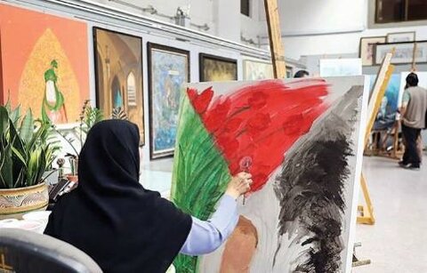 گزارشی از نمایشگاه‌هایی که با موضوع فلسطین برگزار شده است/ فریاد غزه در جهان هنرمندان