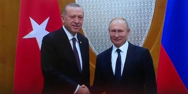 پوتین به اردوغان: ترکیه کشور مورد احترام در جهان است