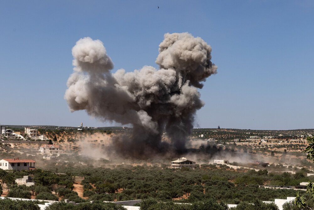 جنگنده‌های روسیه مخفی‌گاه‌های تروریست‌ها در ادلب و لاذقیه را هدف قرار دادند