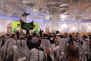 تشرف هزار نفر از اهالی الکفل کشور عراق به حرم مطهر رضوی