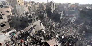 وجود پیکر چند هزار شهید زیر آوارها در نوار غزه