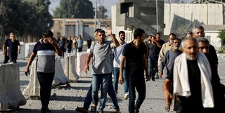 رویترز؛ هزاران کارگر از فلسطین اشغالی به غزه بازگردانده شدند