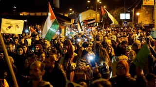 تظاهرات حامیان فلسطین در صربستان و فرانسه