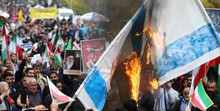 قطعنامه راهپیمایی ۱۳ آبان: غرب بداند محور مقاومت محدود به غزه و فلسطین نیست