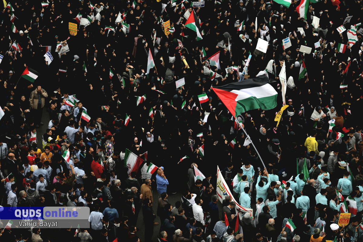 آغاز مراسم راهپیمایی ۱۳ آبان در اصفهان