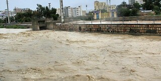 هشدار سیلابی شدن رودخانه های شرقی هرمزگان