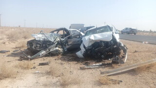 مدیرعامل هلال احمر کرمان: سانحه رانندگی در محور جیرفت- سربیژن ۵ کشته برجا گذاشت
