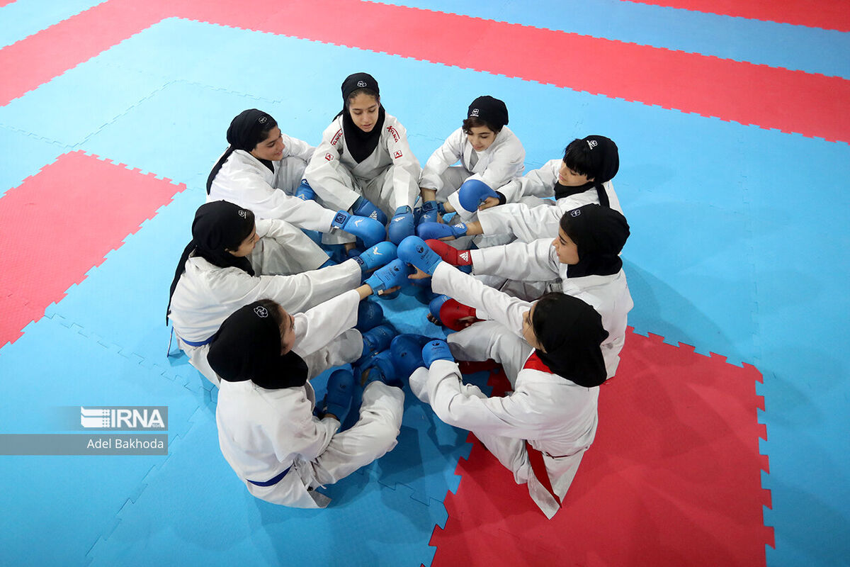 کولاک دختران کاراته در قزاقستان؛ ایران به رتبه دوم صعود کرد