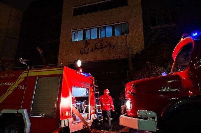 پیگیری علت حادثه آتش‌سوزی آزمایشگاه دانشگاه صنعتی اصفهان