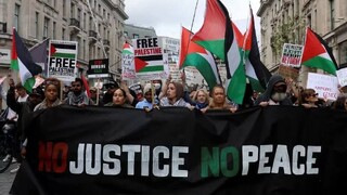دستگیری برخی معترضان به جنایات اسرائیل در لندن
