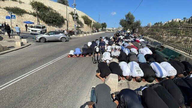 ممانعت مجدد صهیونیستها از برگزاری نماز جمعه در مسجدالاقصی