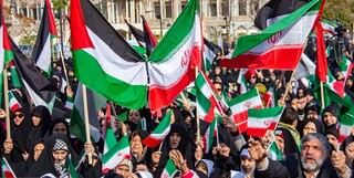 تهرانی‌ها در حمایت از کودکان مظلوم غزه به خیابان آمدند