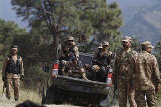 ارتش پاکستان ۴ تروریست را به هلاکت رساند