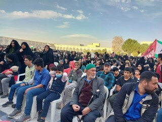 برگزاری تجمع بزرگ «عاشقان مبارزه با اسرائیل» در مشهد