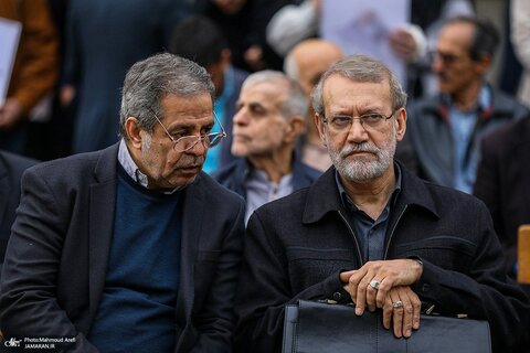 وداع با محمدعلی اسلامی ندوشن در تهران
