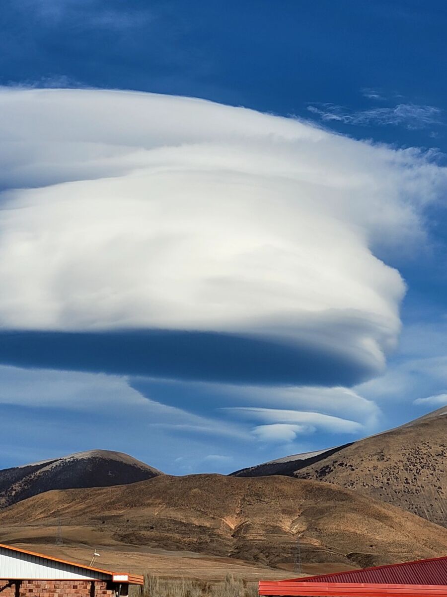 آسمان خلخال، میزبان ابرهای کندویی + عکس