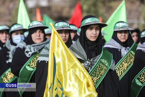 اجتماع 12 هزار نفری بسیجیان در مشهد
