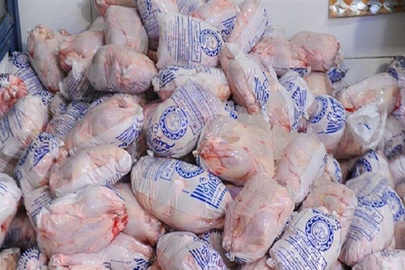 توزیع ۹ تن مرغ منجمد تنظیم بازار در بردسکن
